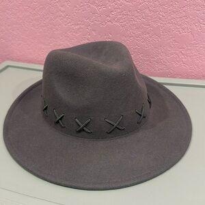 Universal Thread Gray Wool Fedora Hat